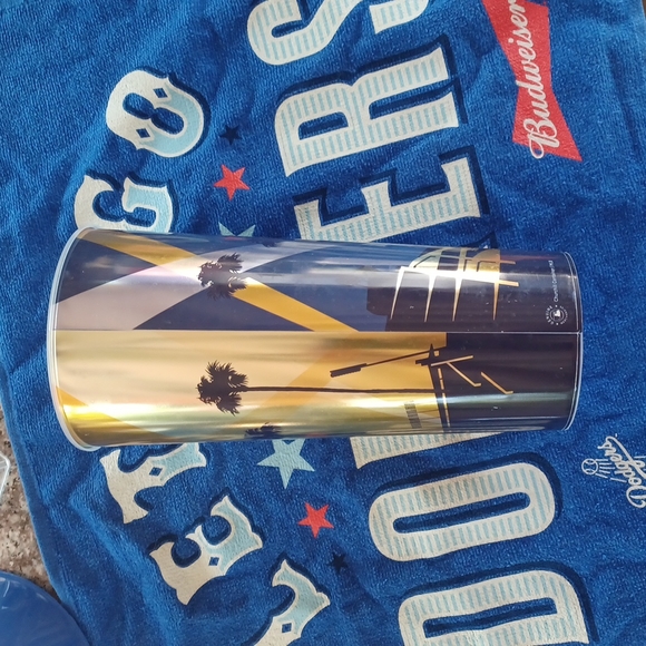 MLB Los Angeles 2022 All-Star Game Souvenir Cup Golden ASG 44 oz. - Picture 2 of 3